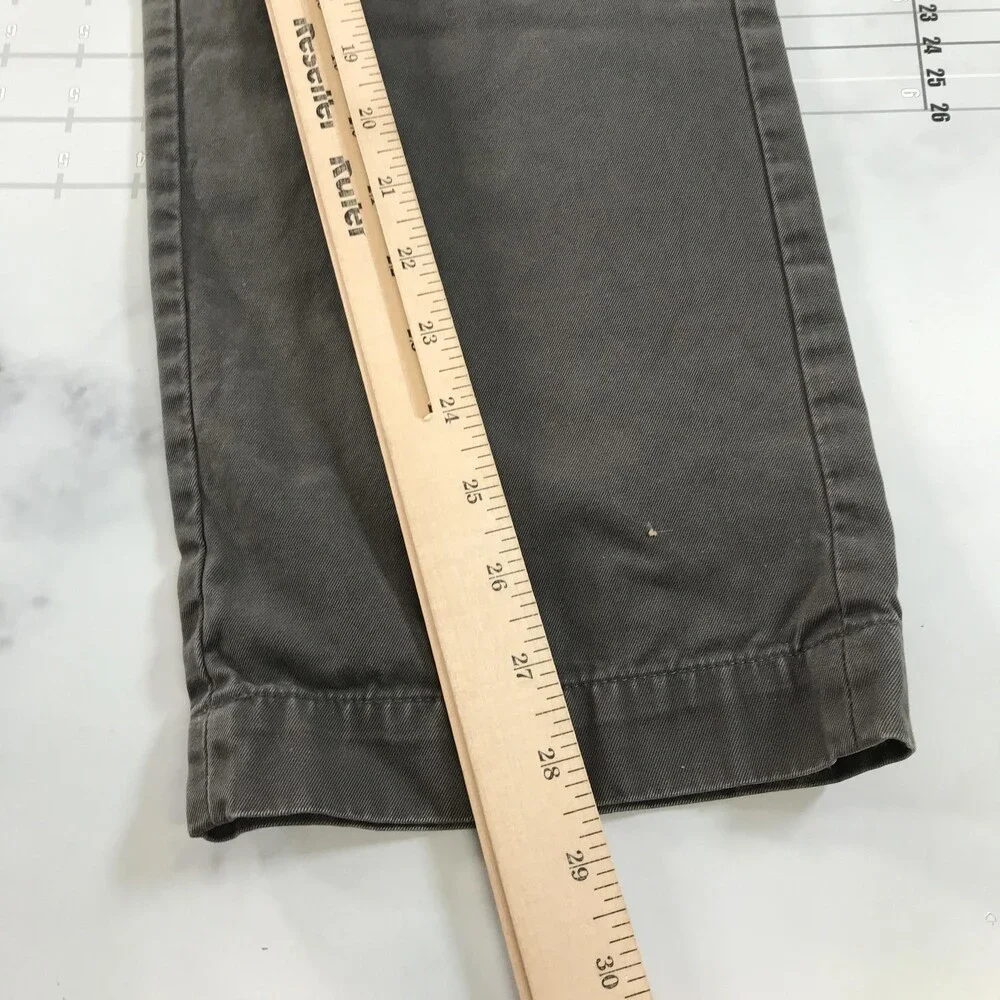 Banana Republic Pants Mens 36x32 Gray Fulton Chino Casual Straight Leg